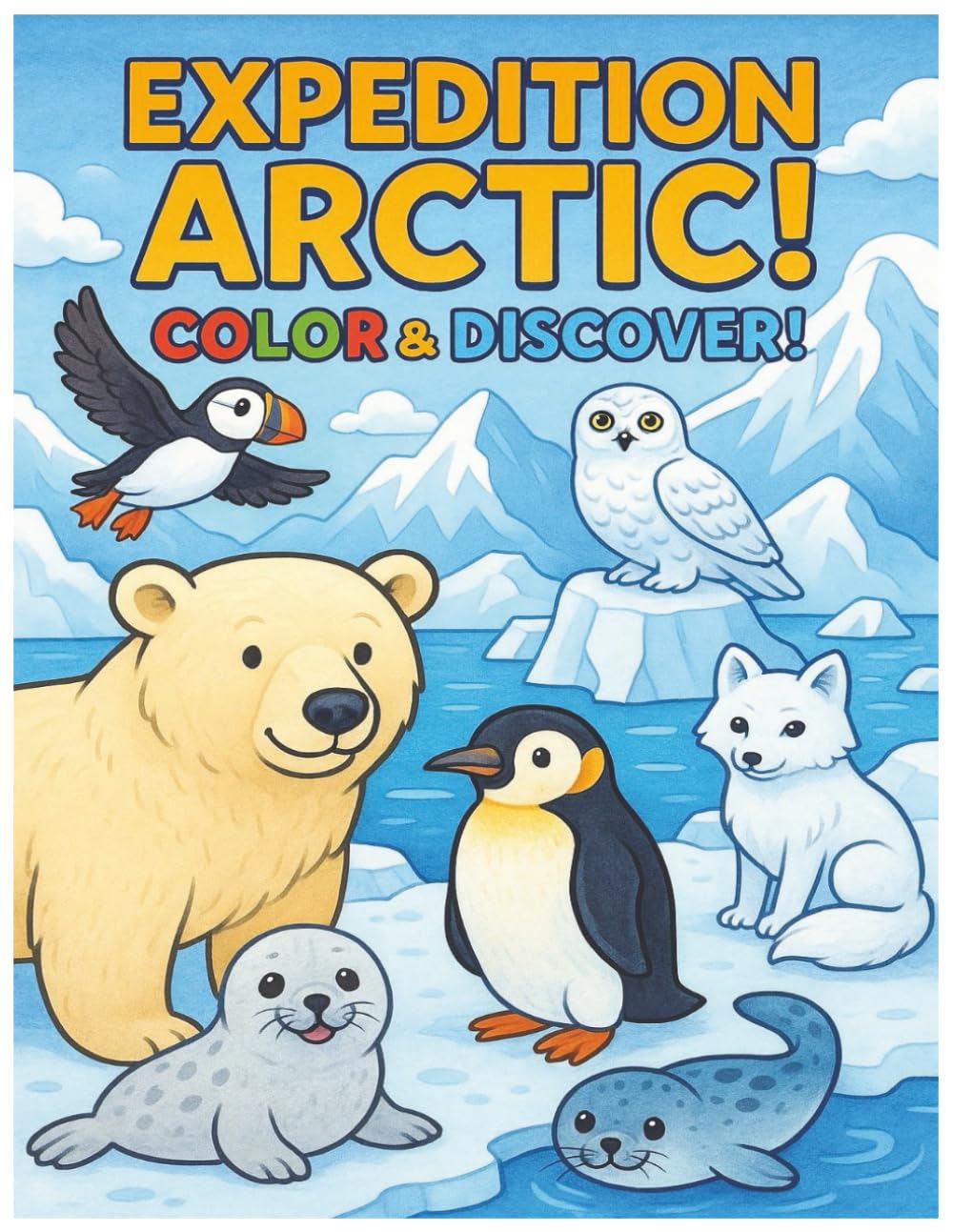 EXPEDITION ARCTIC!: COLOR & DISCOVER
