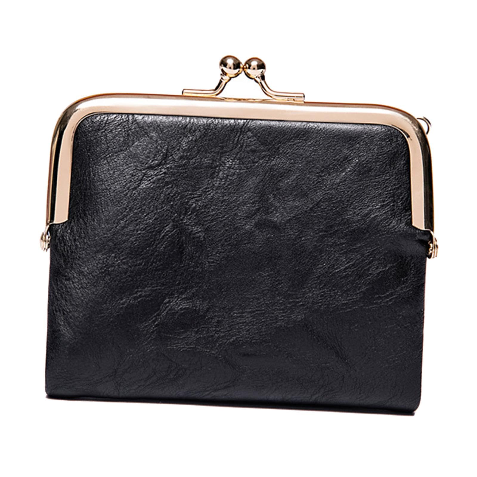 merishopp Card Case Holder Fashion Lady Purse Mini Short Purse for Teens Women Girls Black| Clothing Shoes & Accessories|Womens Accessories|Wallets-picture-6