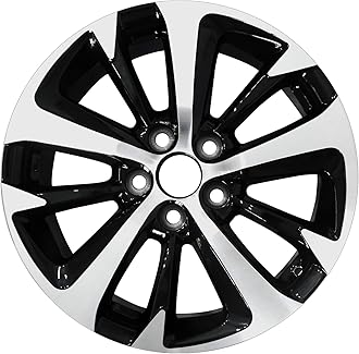 New 17x7" 17 Inch Silver Aluminum Alloy Wheel Rim Fit for Toyota RAV4 2017 2018 2019 2020 2021 2022 2023 2024 With ET39 Wheel Rims Replacement