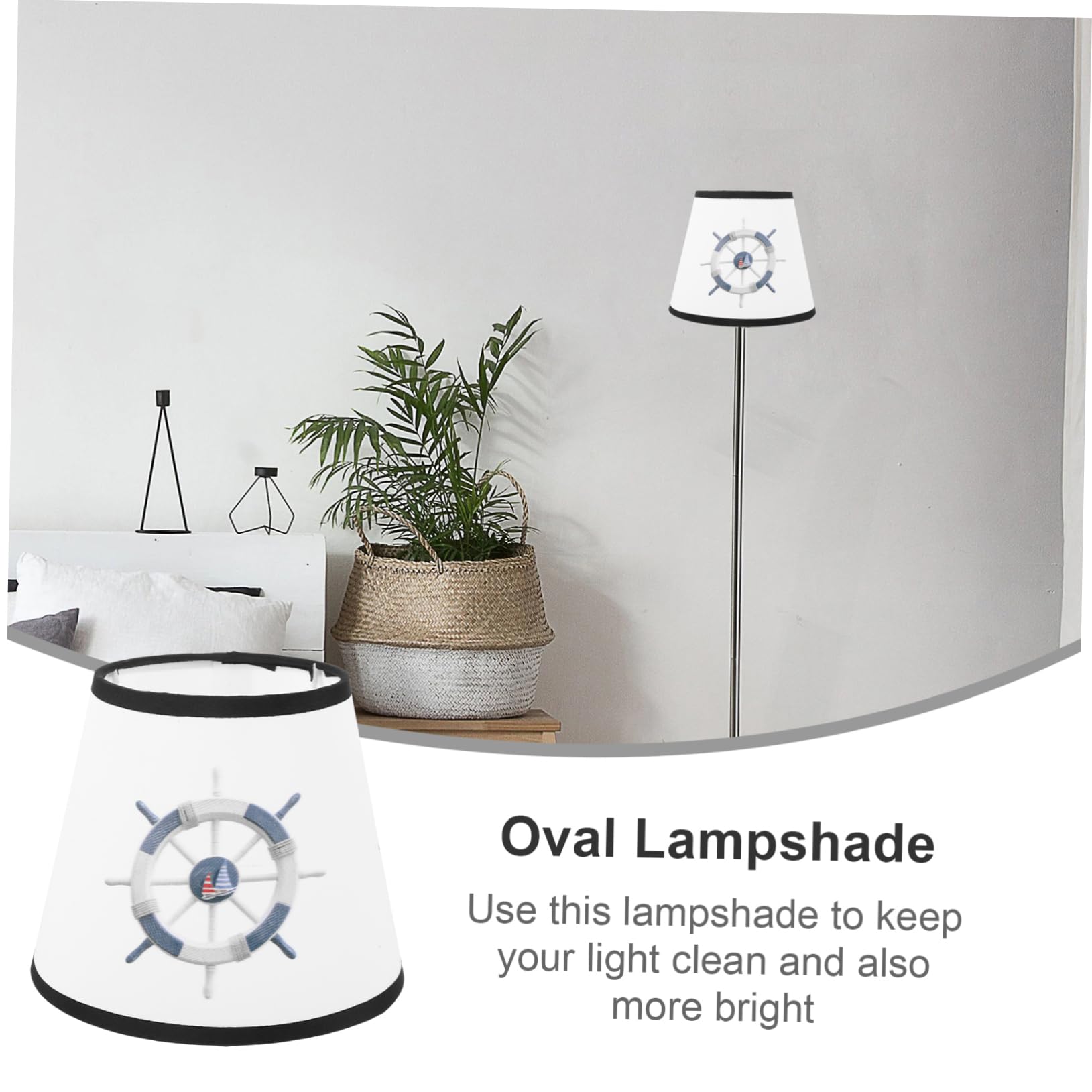 Mipcase Paralume In Tessuto Da 2 Pezzi Paralume Dipinto Piccolo Per Lampada Da Tavolo Lampadario Speciale Decorazione Per Ristorante E Hotel Lanterna Cerchio