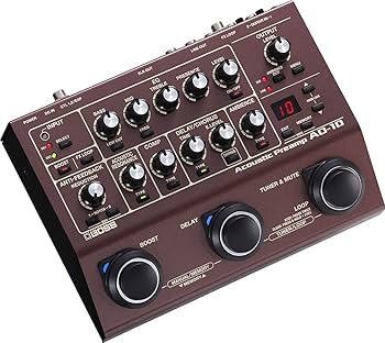 Amazon.com: Boss AD-10 Acoustic Preamp Bundle with Gearlux