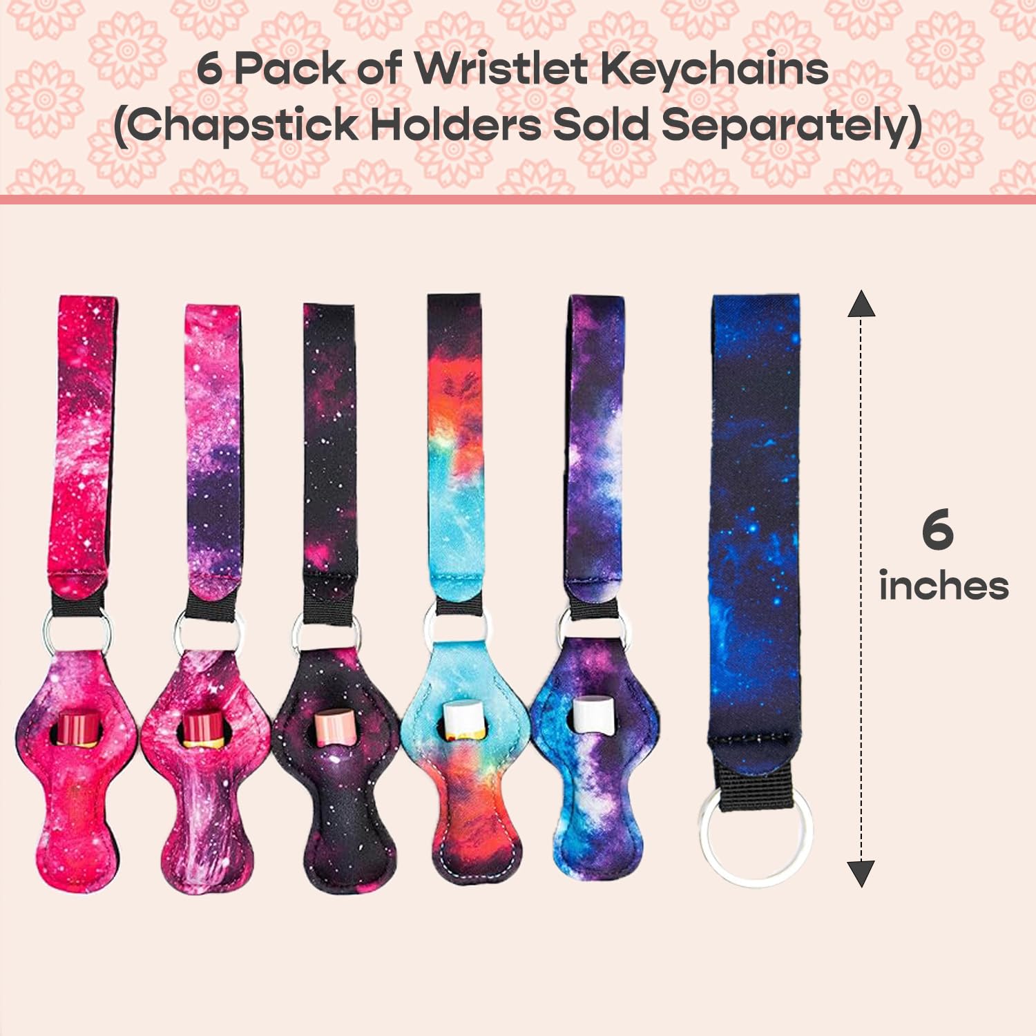 Amazon.com: Neoprene Wristlet Keychain Wrist Lanyard for Keys