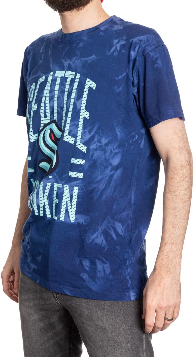 Calhoun Surf & Skate NHL Mens Crystal Tie Dye Short Sleeve T-Shirt - The Sunset Collection