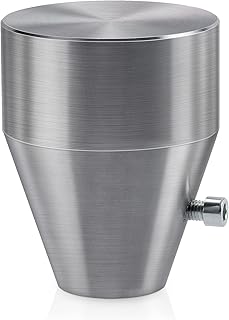 GONENGNAIL-Ground Rod Driver Cap,Heavy-duty Steel Hammer Pad Tool for Driving Grounding Rods,Fence Posts,Stakes (3.2'' TOP/ 0.79'' HOLE)