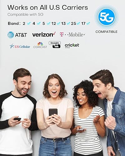 Miniatura 13 de Amplificador de teléfono celular para oficina en casa Aumenta 5G y 4G LTE Amplificador de señal de teléfono celular para todos los operadores