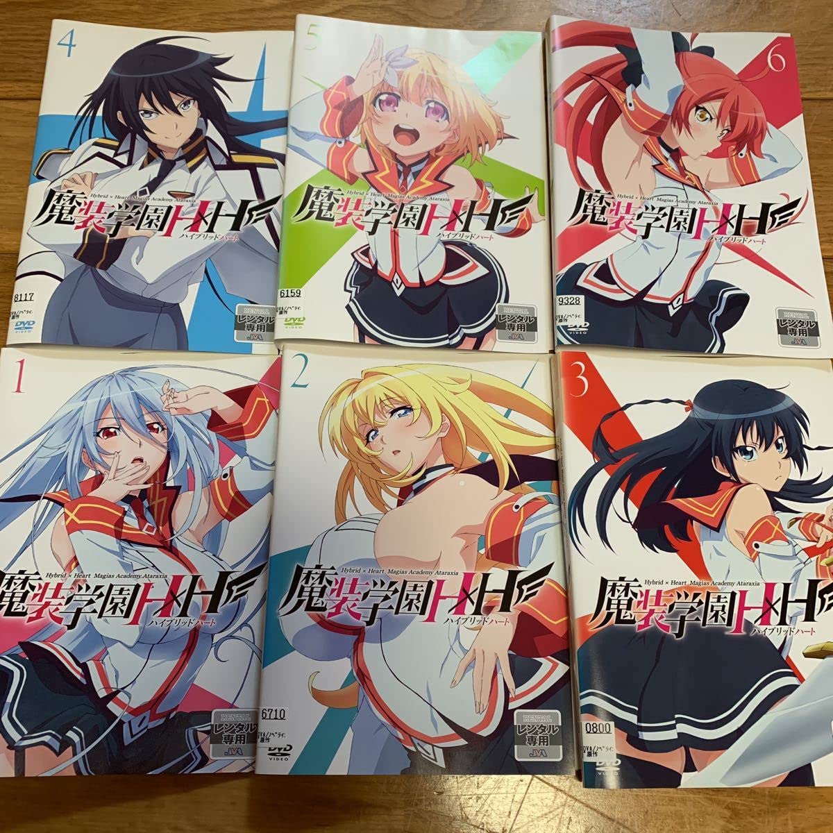 Amazon.co.jp: 魔装学園H×H DVD 全巻セット 全6巻 ハイブリッドハート 