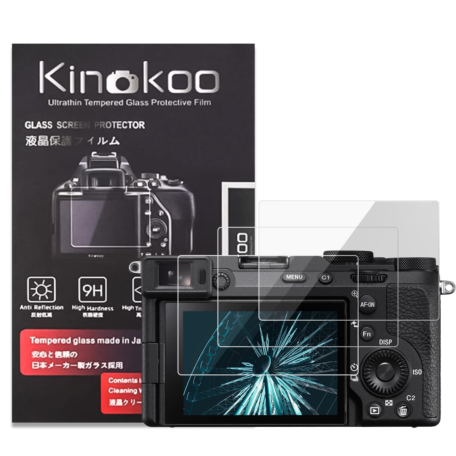 2 pellicole protettive per schermo compatibili con SONY A7M4