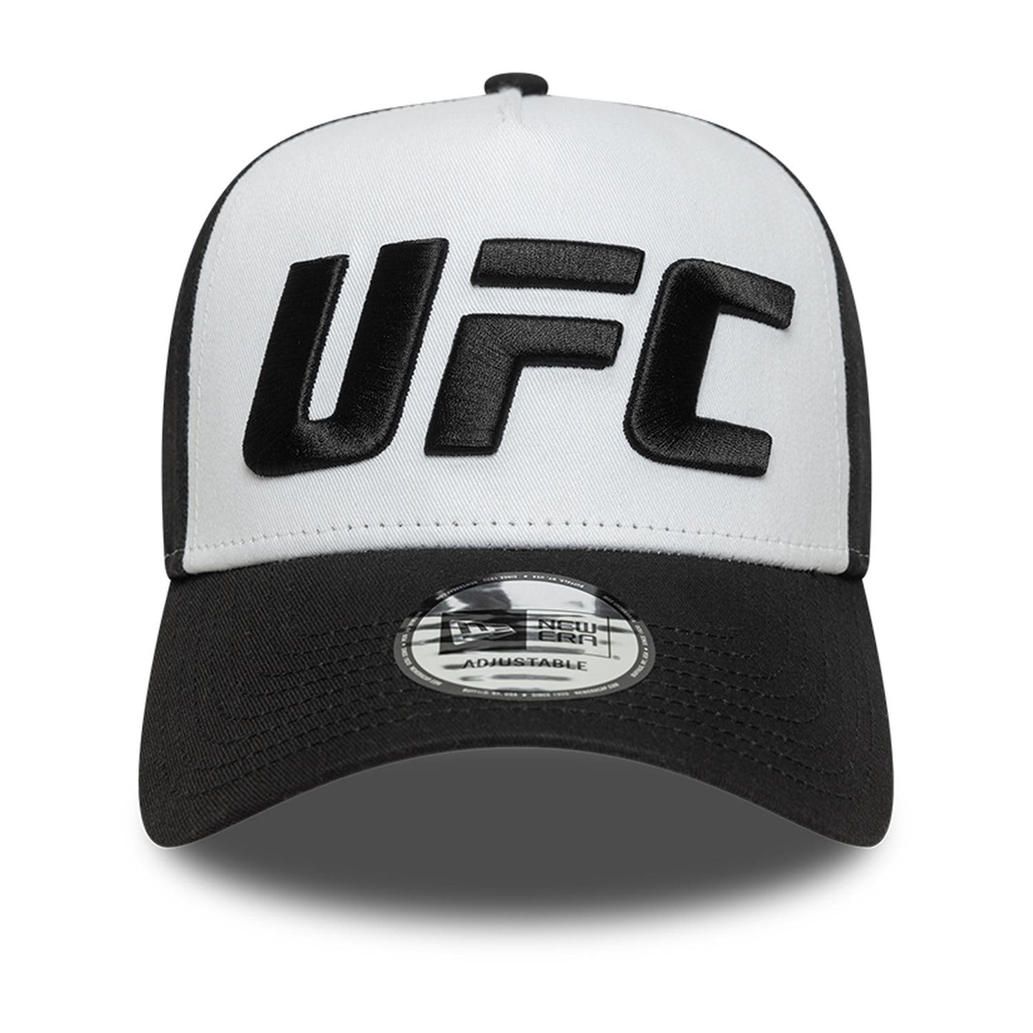New Era Unisex White Adult's 9Forty Trucker Ufc Ultimate Fighting Trucker Baseball Cap Hat
