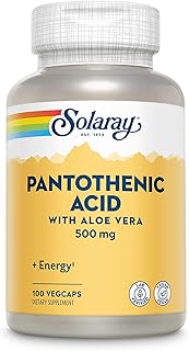 Solaray Pantothenic Acid 500mg -100 Caps
