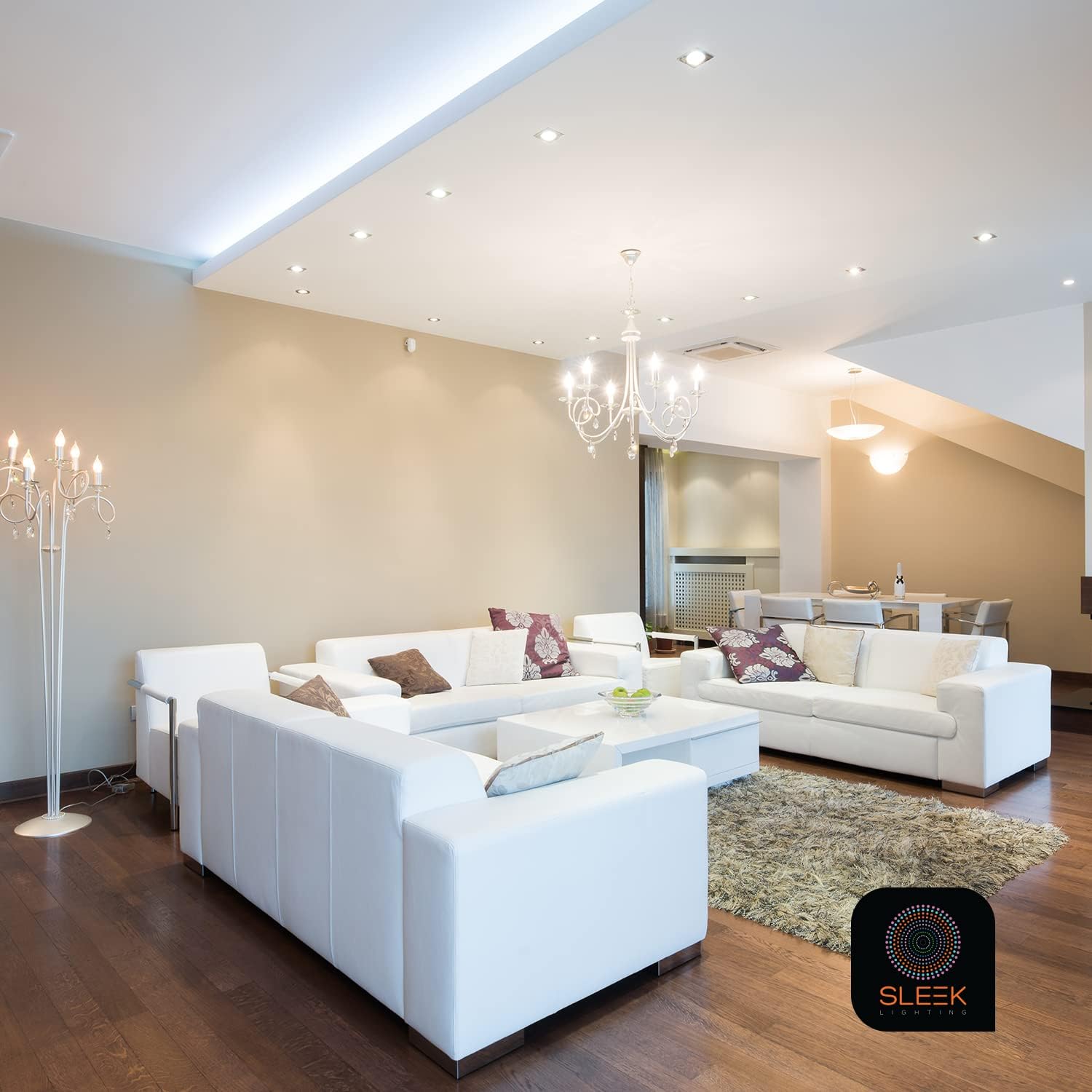 SLEEKLIGHTING Mushroom Flush Mount (15 Inch)