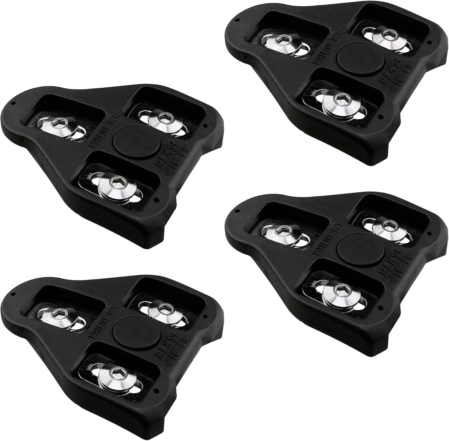 CyclingDeal Bike Cleats Compatible with Peloton & Look Delta - Indoor Cycling & Road Bike Bicycle Cleats Set - Compatible with Indoor Exercise Bikes Pedals & Shoes