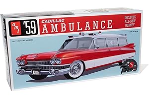 AMT 1959 Cadillac Ambulance 1/25 Scale Model Kit