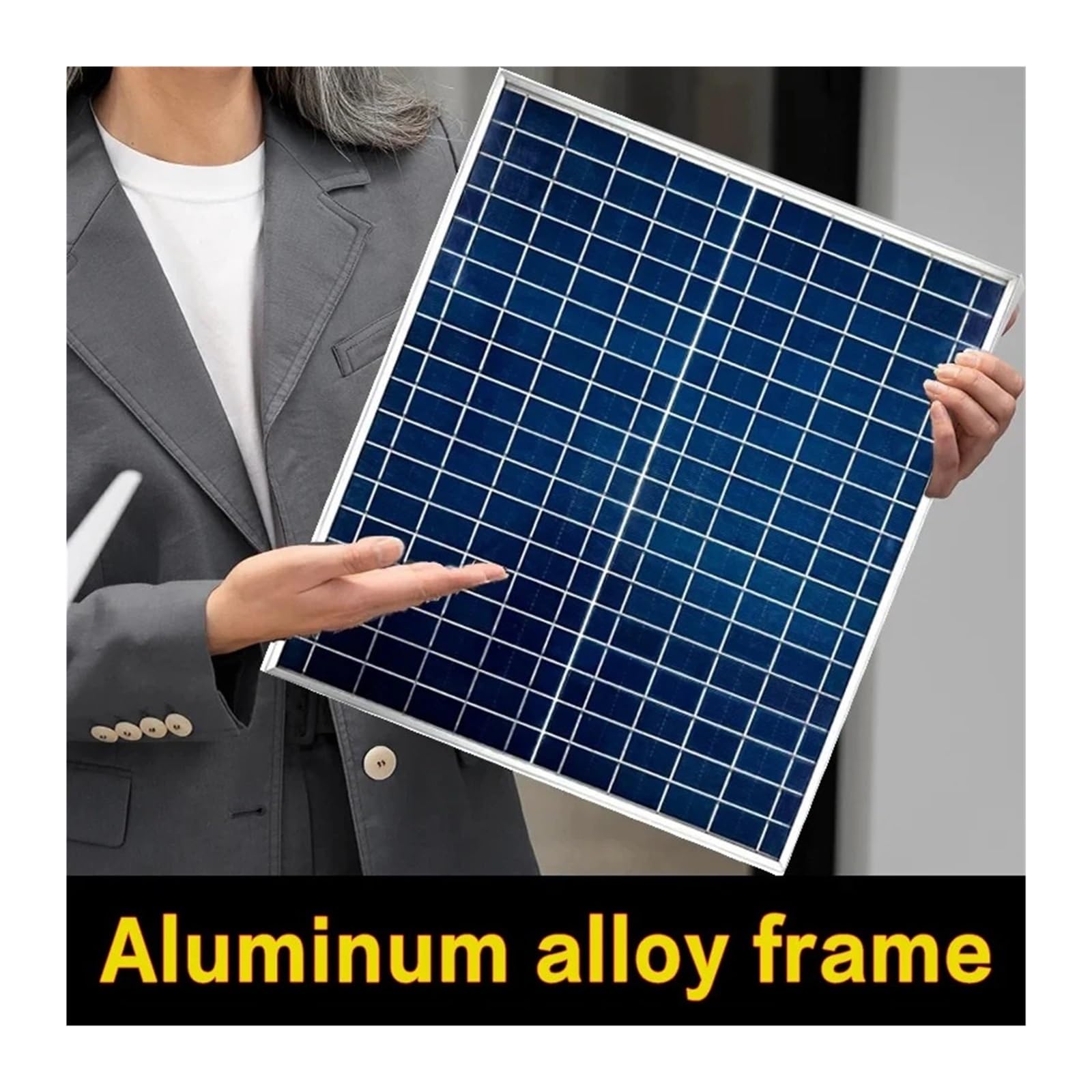 Kit de panel solar fotovoltaico de 1000W, 500W, 12V, cargador de panel solar con controlador 100A, adecuado for baterías rápidas en hogares/camping/RV | 2PC Controller kiTS