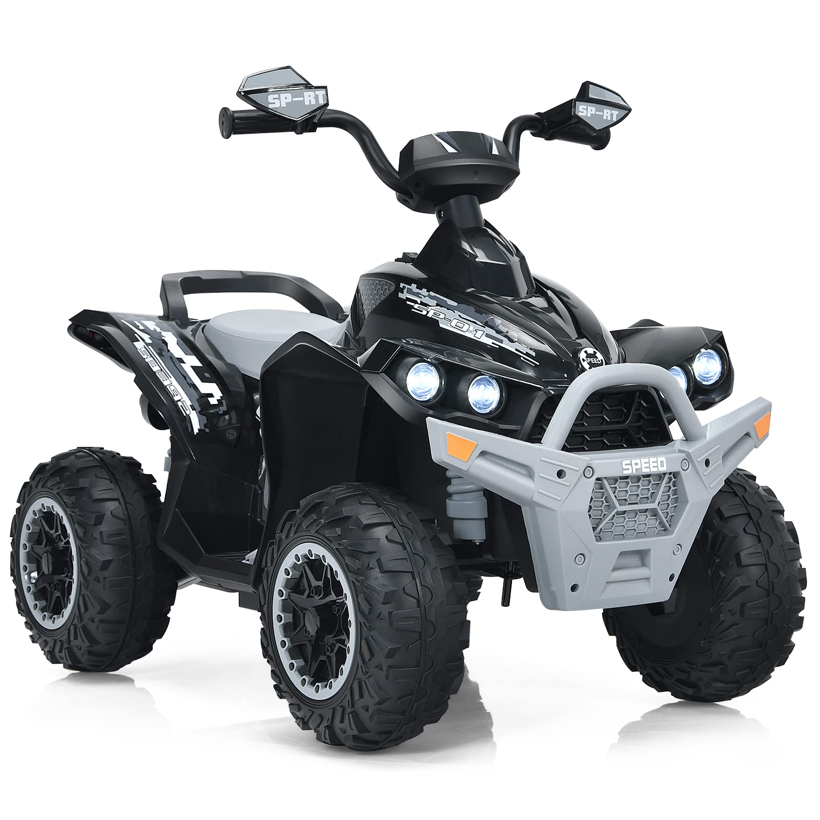 GOPLUS Electric Car for Kids, Electric Vehicle 12V UTV Truck