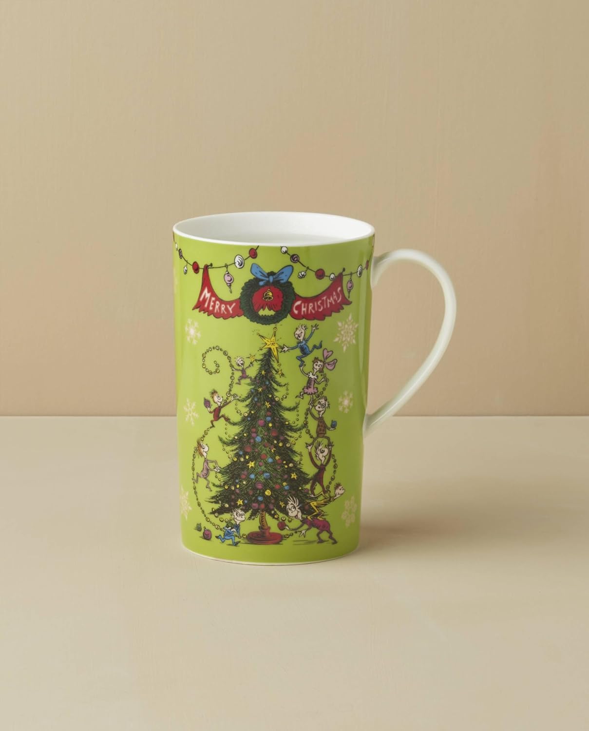 Lenox 896339 Merry Grinchmas Magic Heat-Changing Mug, Green, Christmas & Holiday Drinkware - Image 5