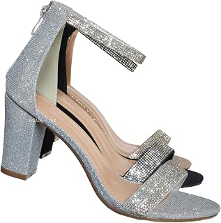 Amazon.com: Sandalias para Mujer - Plata / Sandalias para Mujer / Zapatos  para Mujer: Ropa, Zapatos y Joyería