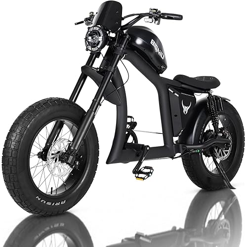 BG-X Electric Bike for Adults,1500W Brushless Motor 48V/31.5Ah Up to 40 Miles E-Bike Front/Rear Turn Signal Dual Suspension Ebikes