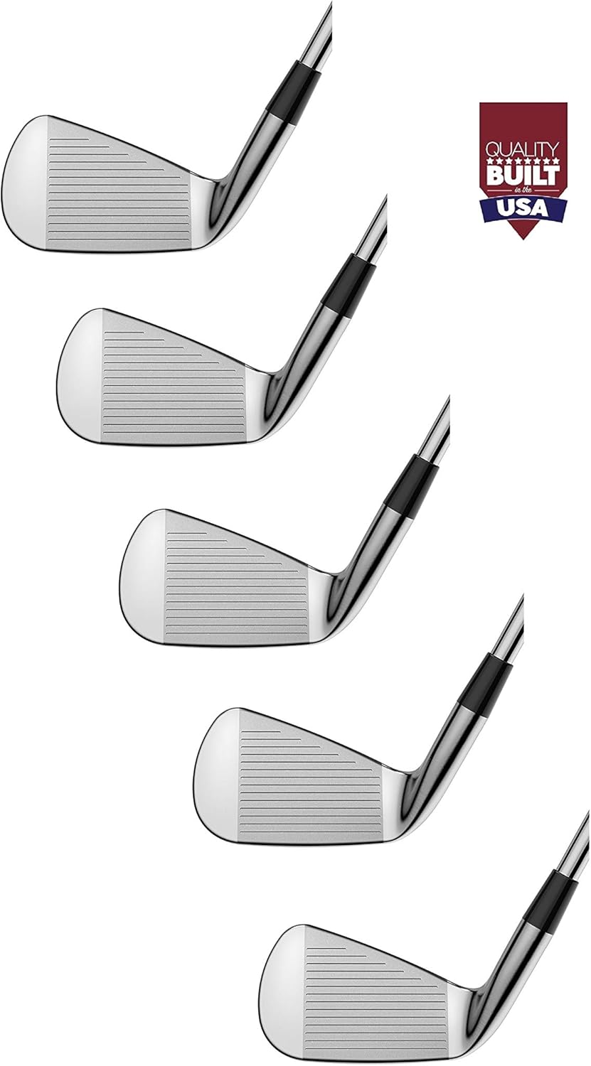 Mens Left Hand Tour EX Edition Golf Club Set wOverSize 460cc Driver + 5 Wood & Utility Club + 5, 7 & 9 Irons + Wedge + Putter: Cadet, Regular & Tall Lengths: USA Built