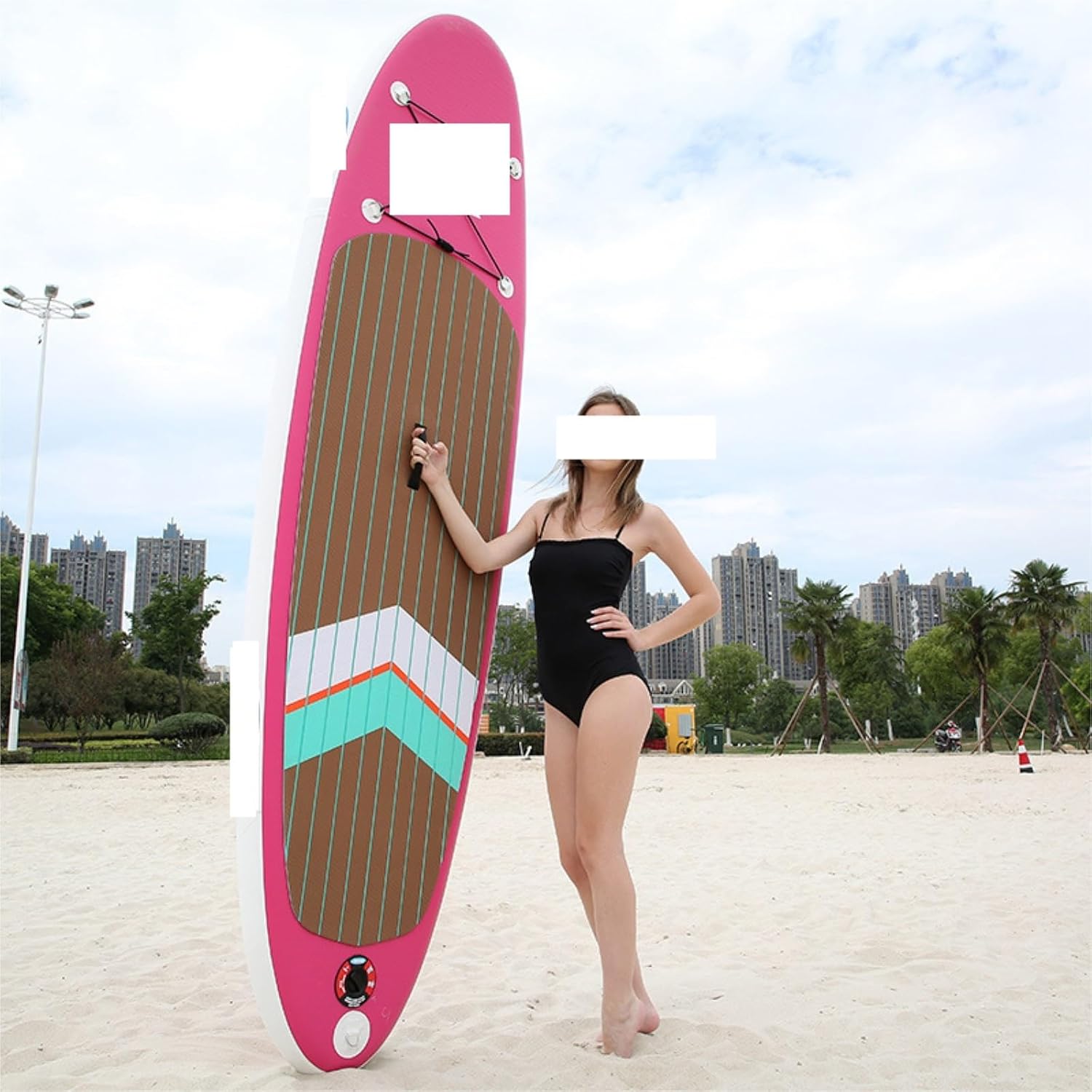 Paddleboard Stand Up Paddle Board Inflatable Surfboards Non-Slip Sup Board Collapsible ()