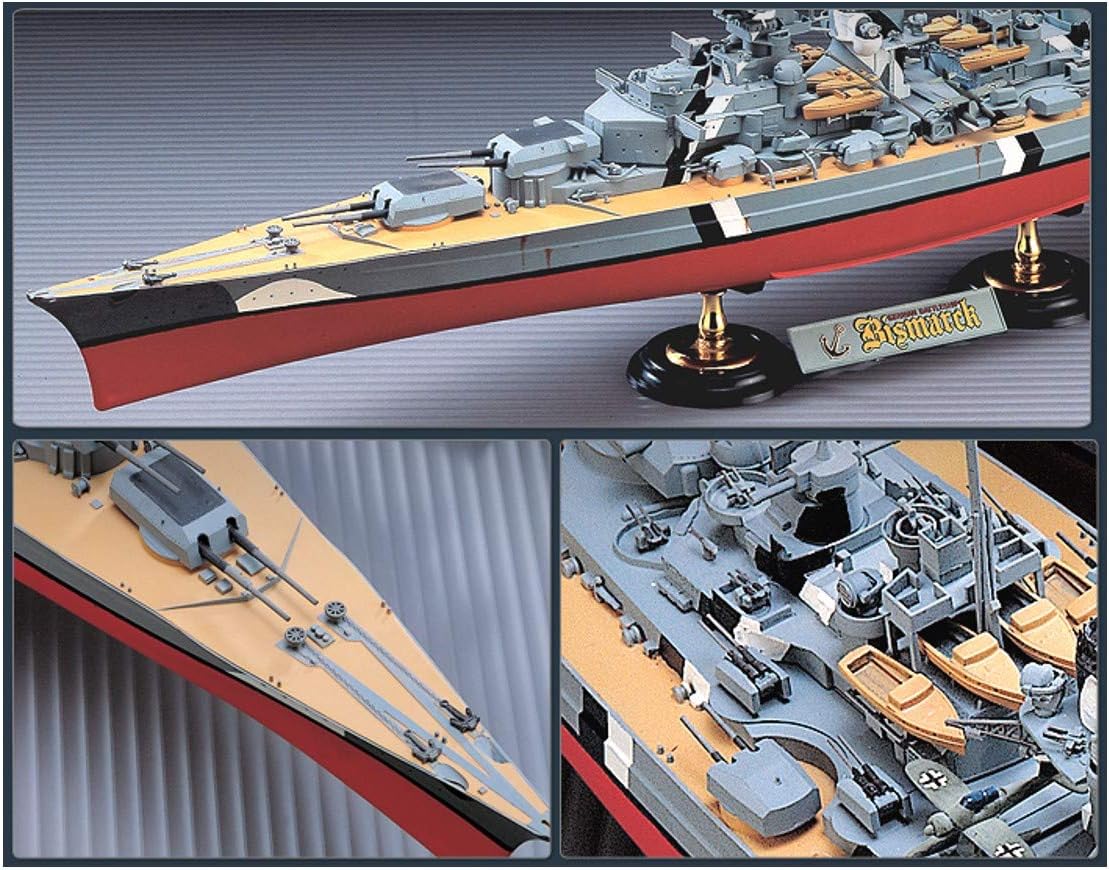 通販 ドイツレベル 1 350 ドイツ海軍戦艦 ビスマルク プラモデル fucoa.cl
