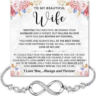 Infinity Bracelet with Message Card