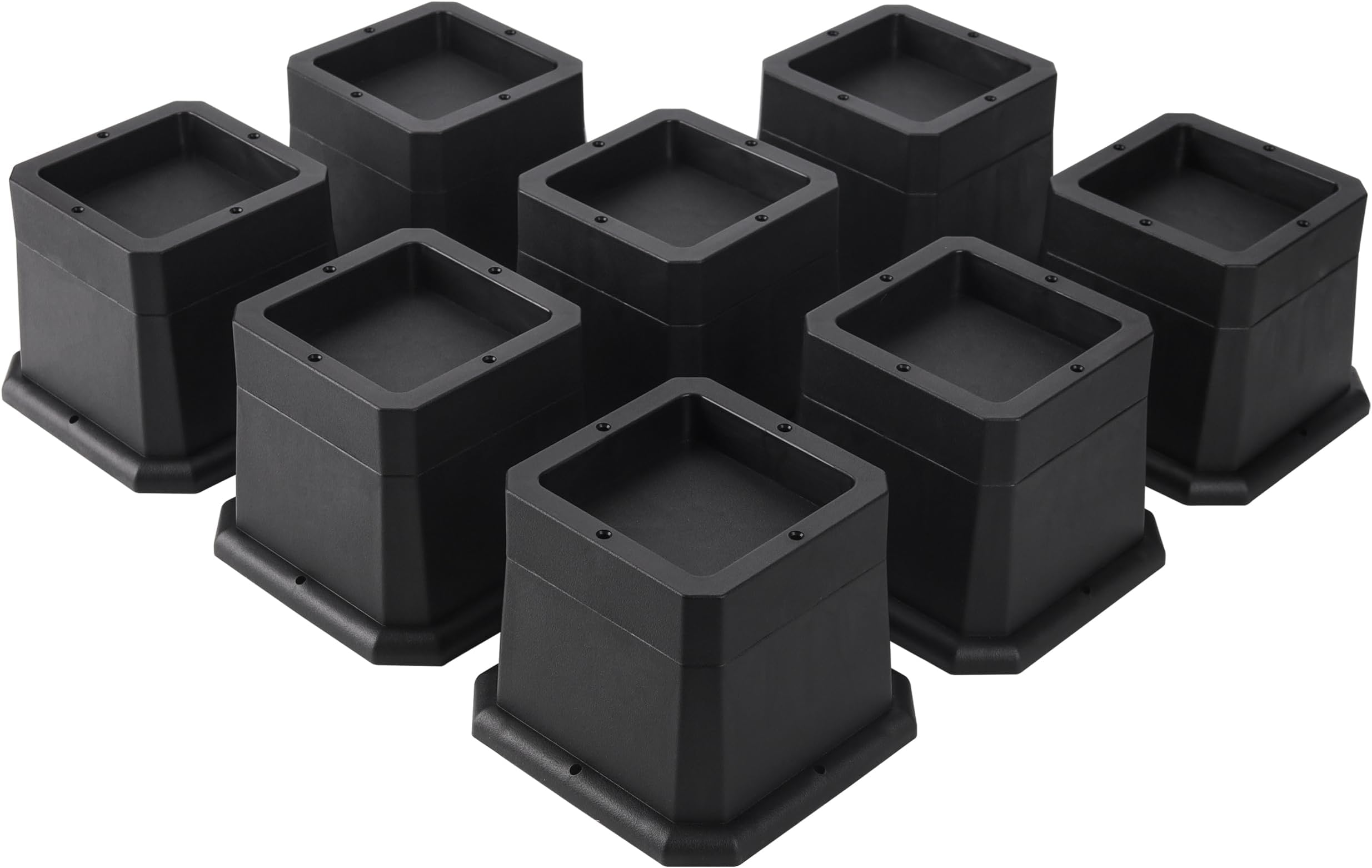 Sunifier Bed Risers 3 inches (2+1 inches) Heavy Duty