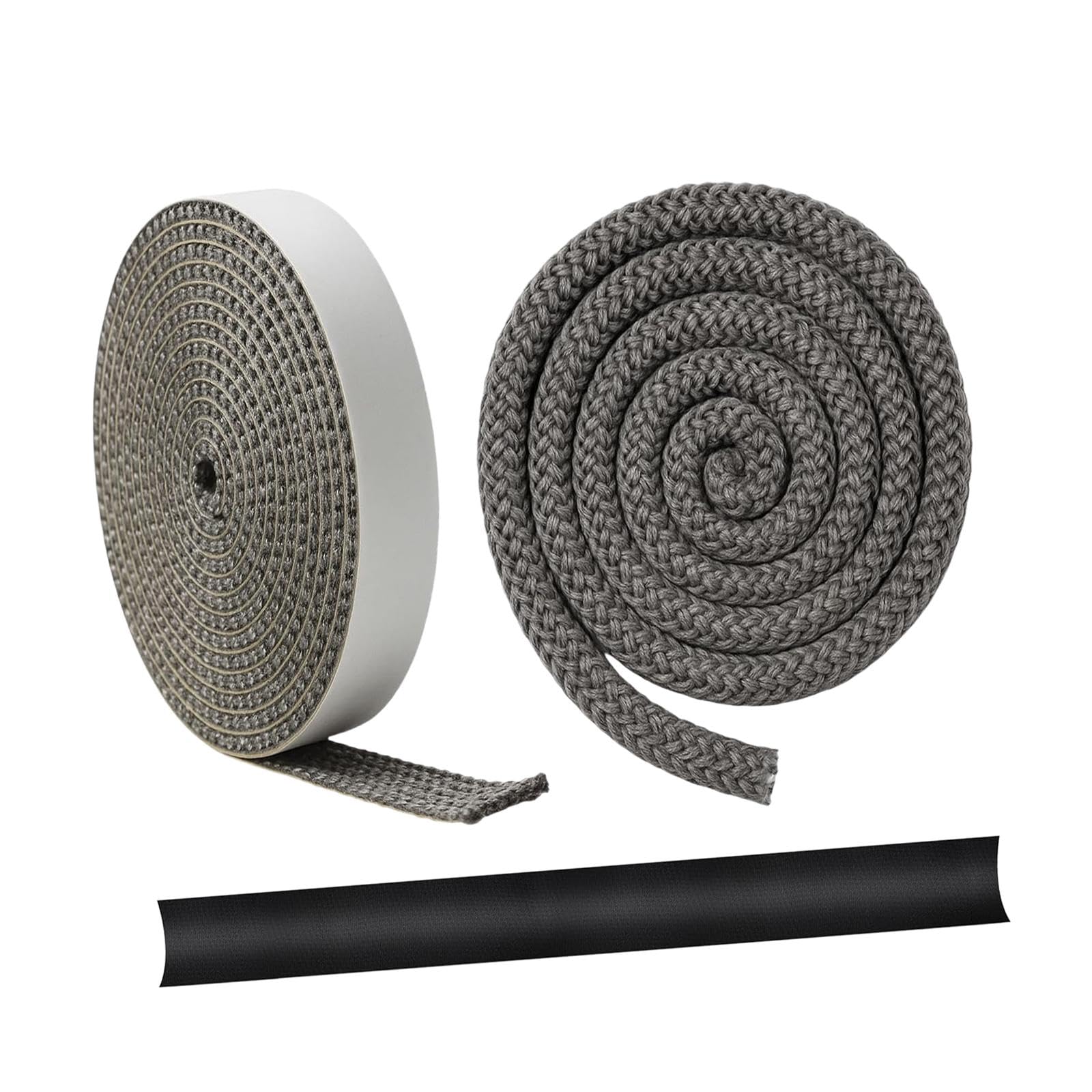 perfk Guarnizione per in corda di fibra di vetro Guarnizione per stufa resistente al calore versatile di facile installazione