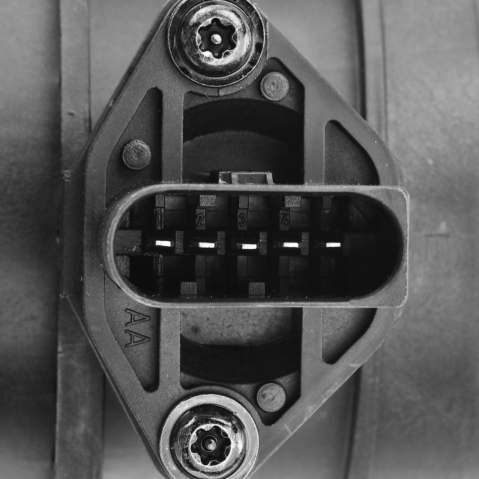 Frankberg Misuratore di massa d'aria compatibile con A3 8L1 A4 8EC A6 4B2 Ibiza III 6L1 1J2 Golf IV 1J1 3B3 III 1K2 2000-2019 074906461B