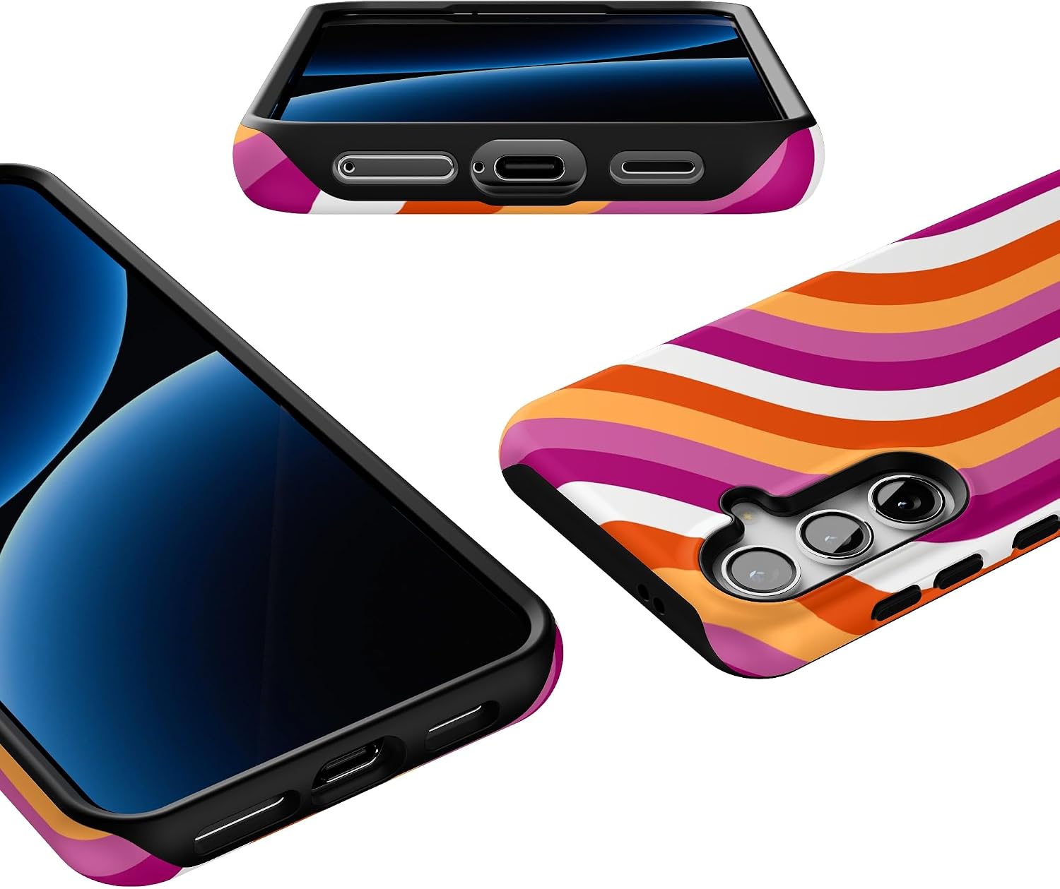 Casely Galaxy S24 Case | All for Love | Pride | Essential Slim Dual-Layer Protective Design