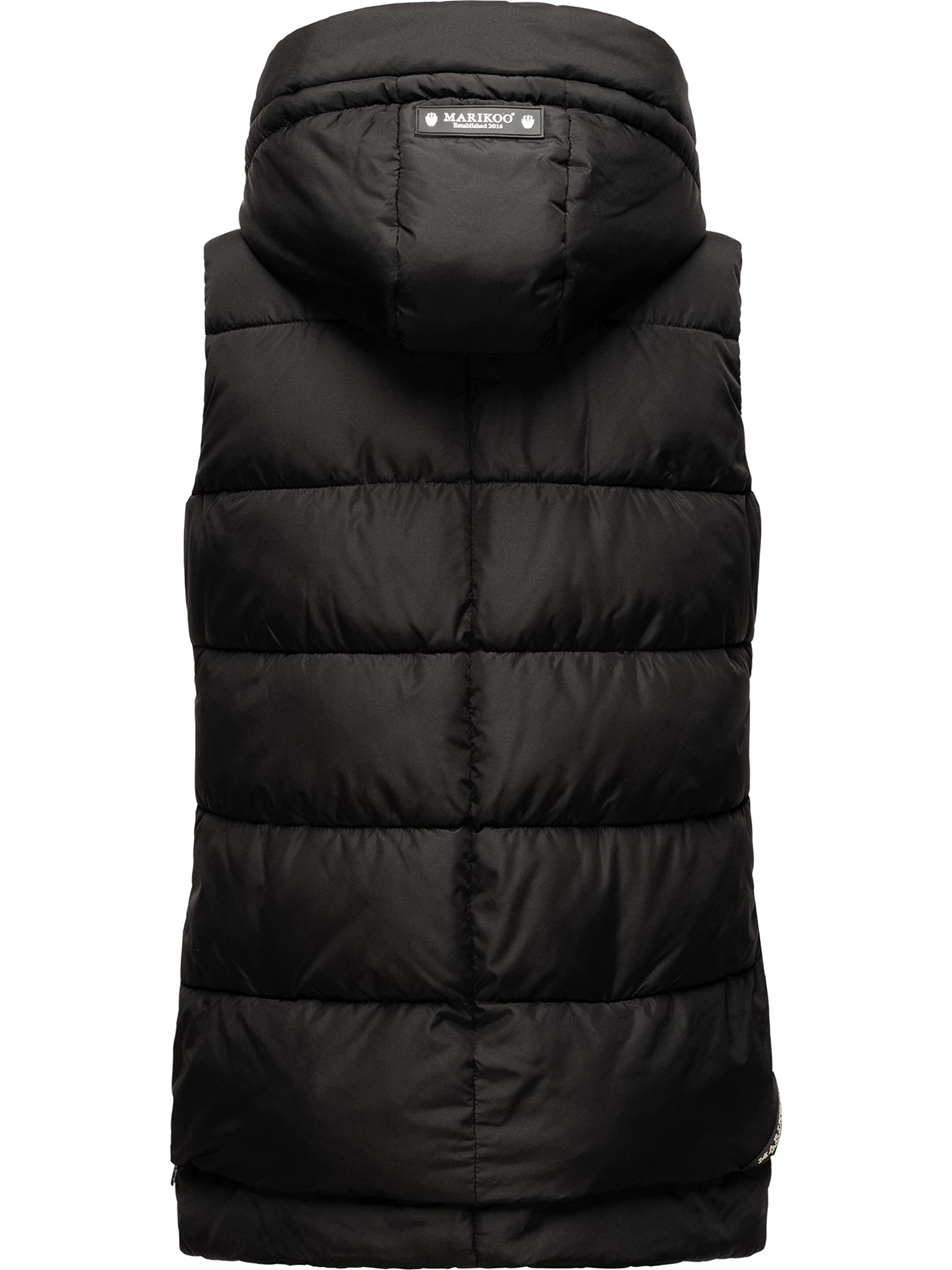 MARIKOO Zarinaa - Chaleco acolchado con capucha para mujer, tallas XS-XXL
