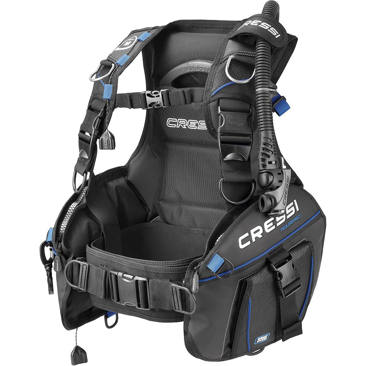 Scuba Diving Buoyancy Compensator Device Fully Accessorized, Designed for Intense Use | Aquapro: Designed in Italy
