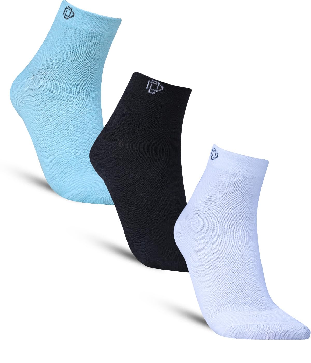 Socks For Women's Cotton Casual Ankle Length (Pack of 3)-image-27