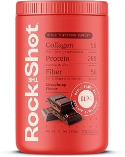 GLP-1 Nutritional Support Supplement, Chocolate 21.9oz – Protein & Vitamin Doctor-Designed Daily Shake for GLP1 Users with Fiber, Collagen & BCAAs, Helps Maintain Nutritional Balance
