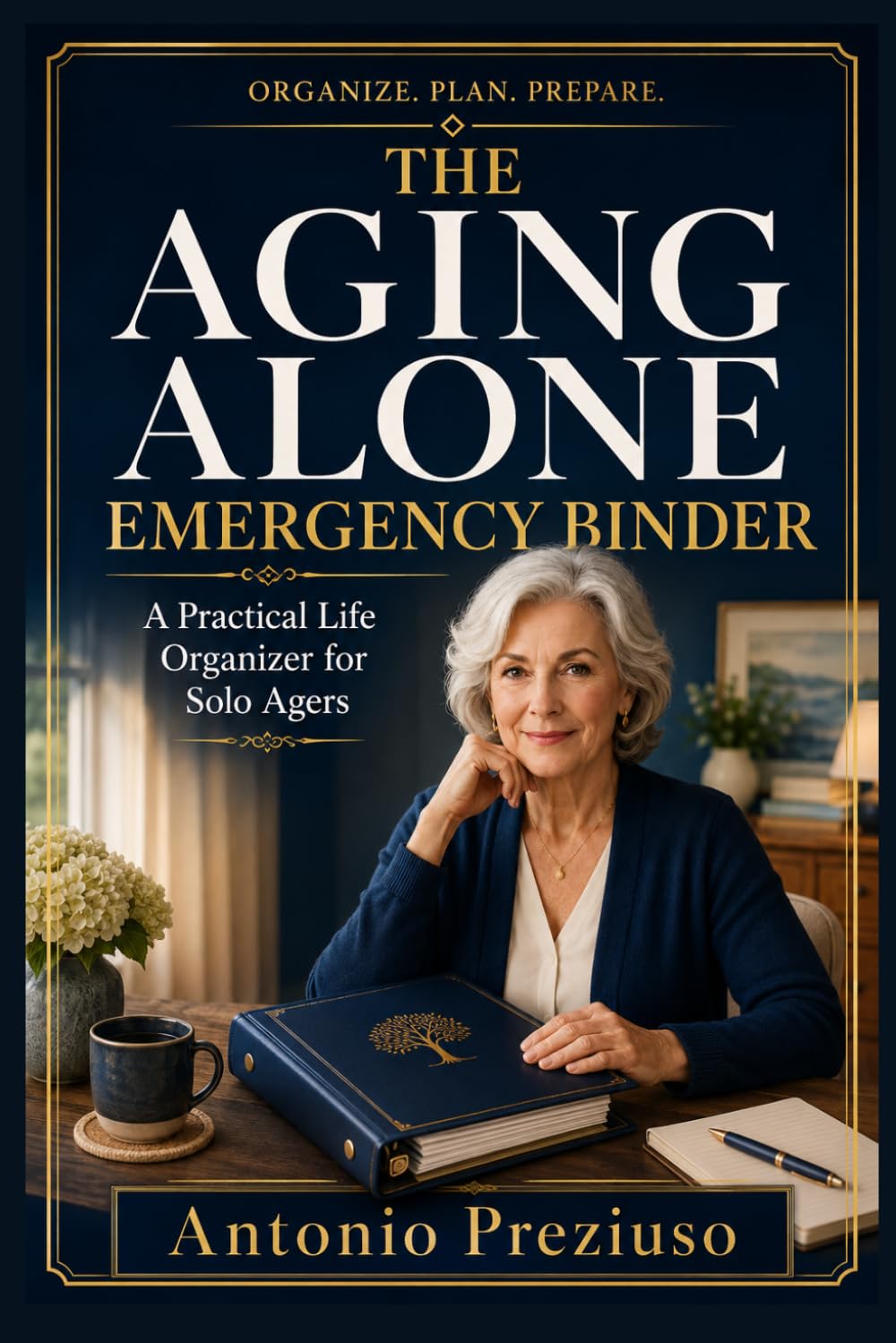 The Aging Alone Emergency Binder: A Practical Life Organizer for Solo Agers Without Children, a Spouse, or Nearby Family