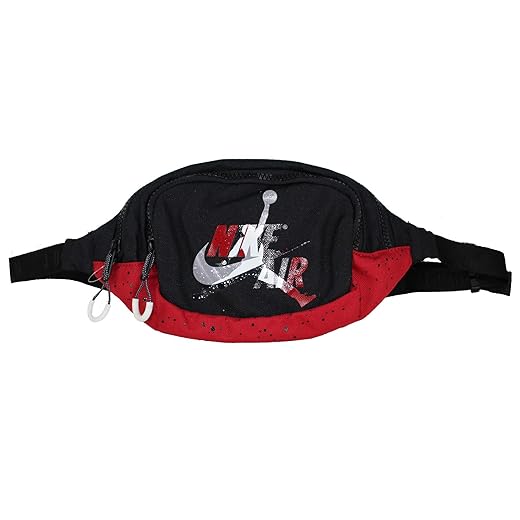 Nike Jordan Jumpman Classic Crossbody Bag (One Size, Black Gym Red)