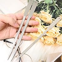 Vista 7 de Honbay Cuchillo para abrir cartas, herramienta de apertura de cartas, cortadora de sobres de acero inoxidable, abridor de sobres de metal