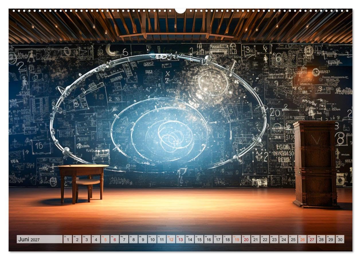 CALVENDO - Universum der Wissenschaften (Wandkalender 2027 DIN A2 quer), Monatskalender: Sie haben ihn gefunden, den einzigartigen Wandschmuck für ihr zu Hause oder ihr Büro.