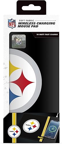 Vista 93 de SOAR Alfombrilla de mouse de carga inalámbrica NFL