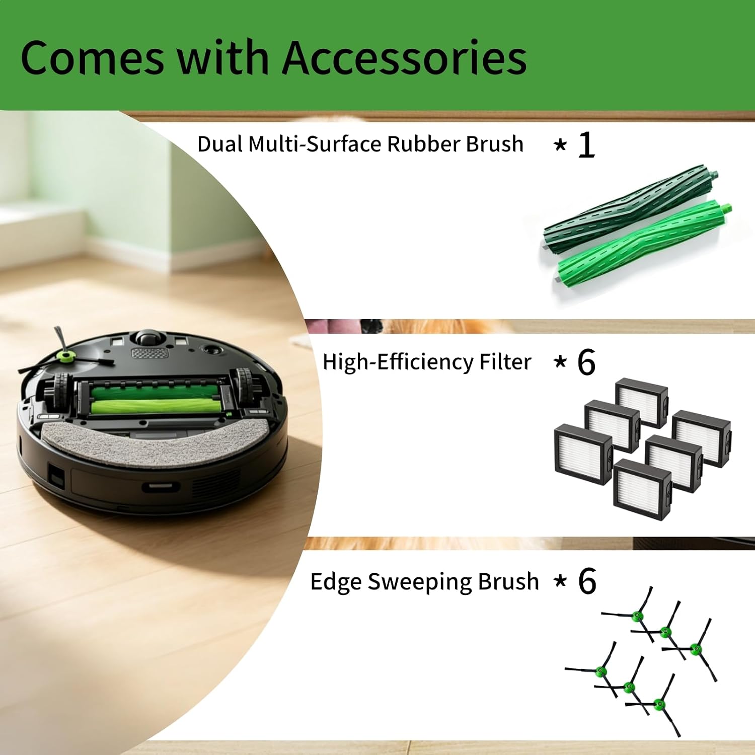 13-Piece Replacement Kit for Roomba e/i/j Series image 3