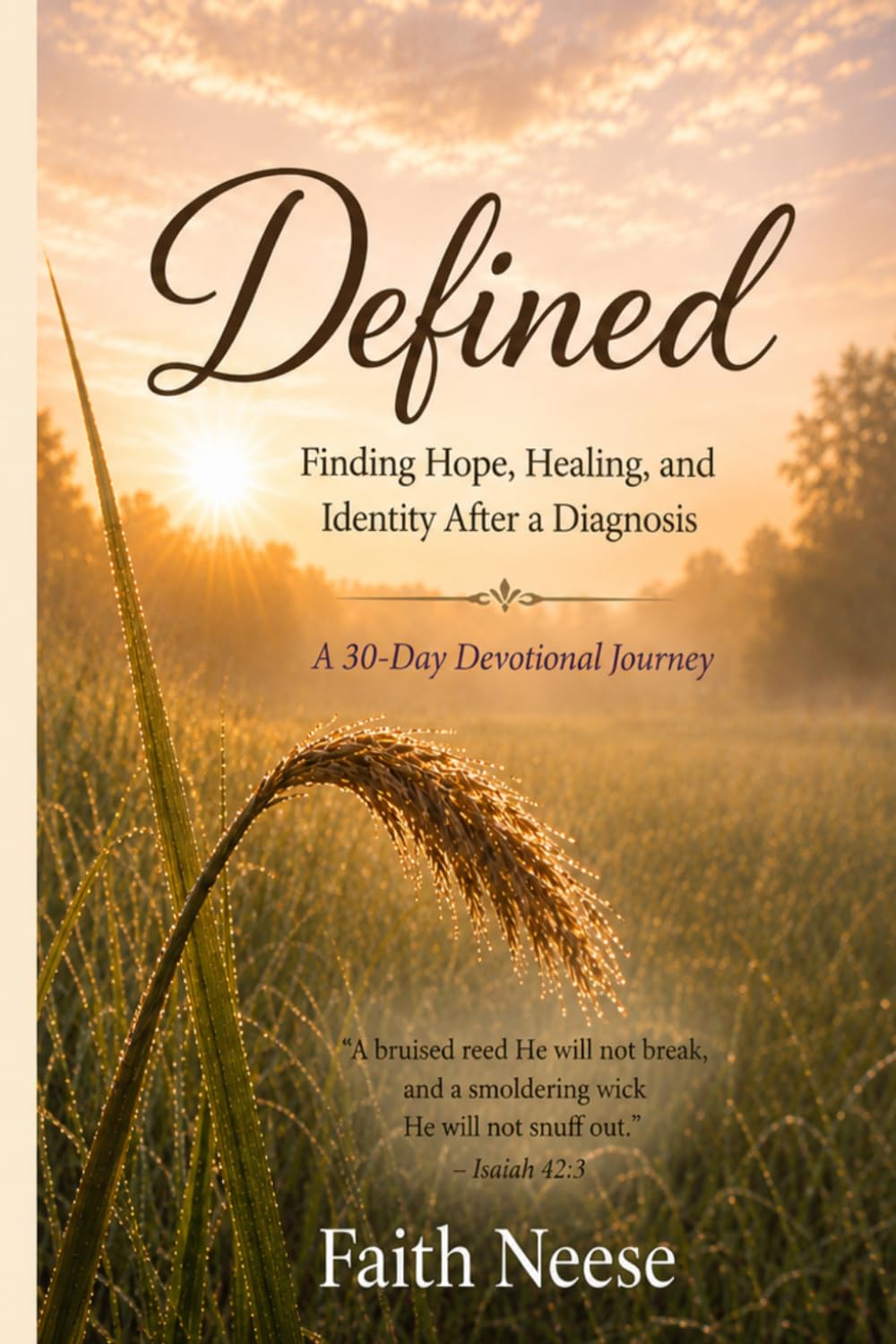 DEFINED: Finding Hope, Healing, and Identity After a Diagnosis A Devotional Journey
