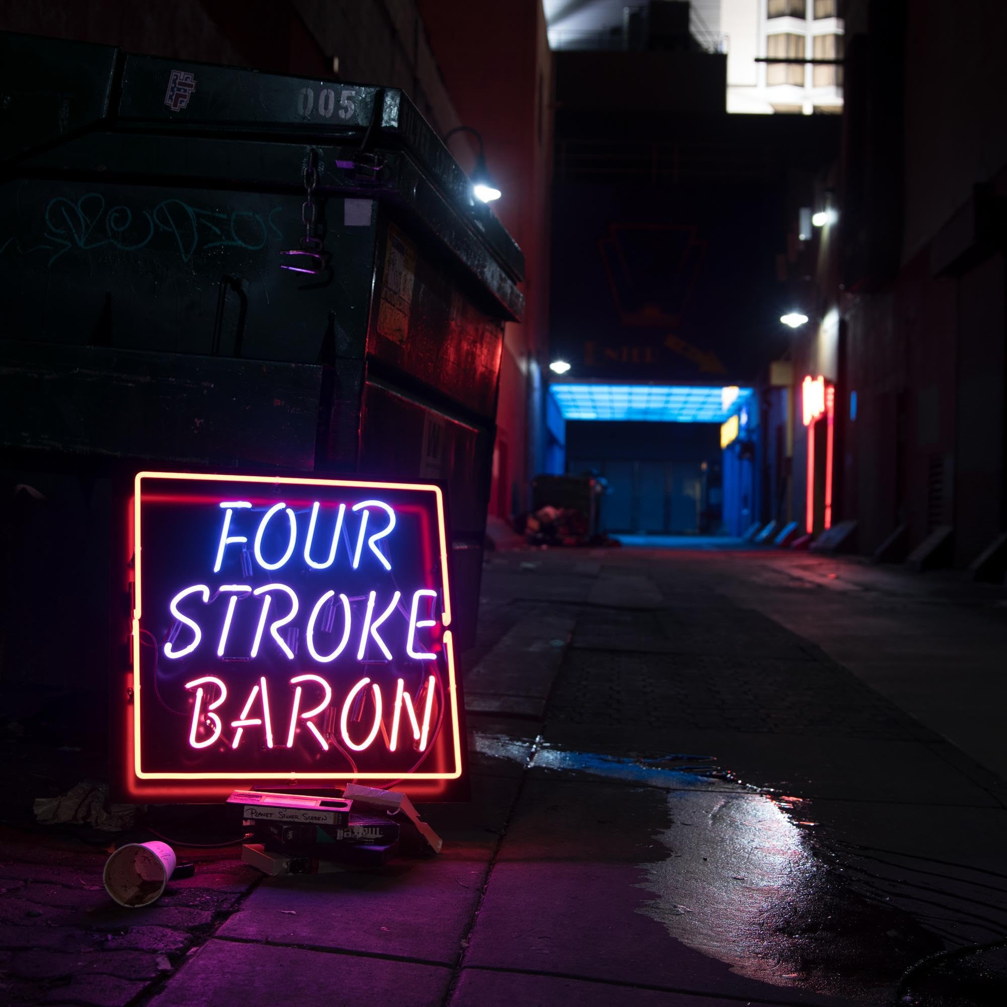 FOUR STROKE BARON - Planet Silver Screen CD riff heavy prog pop rock NEW SEALED
