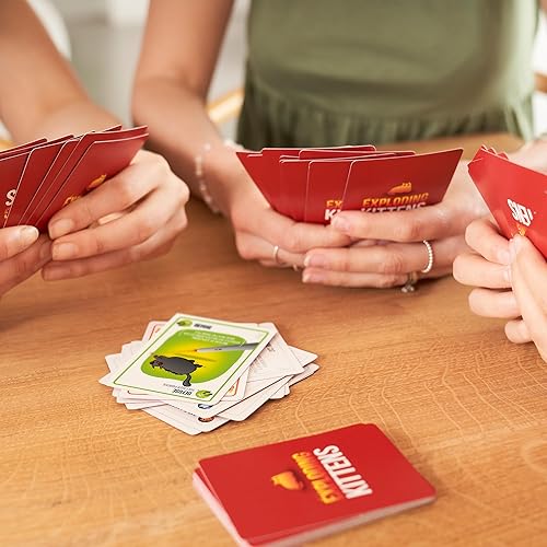 Miniatura 6 de Exploding Kittens Edición original – 2 – 5 jugadores – A partir de 7 años – 15 minutos para jugar – Juego de cartas de alto riesgo – Juego de