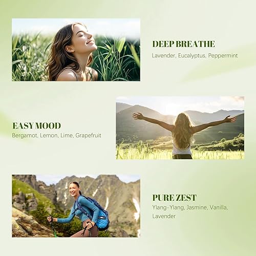 Miniatura 18 de Juego de aceites esenciales de panadería, aceites aromáticos de 6 x 0.3 onzas líquidas para difusores del hogar, fabricación de velas y jabón