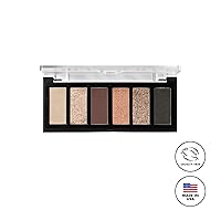 Vista 9 de Milani Mini paleta de sombras de ojos dorada con 6 tonos mate y brillantes, Call Me Old-Fashioned