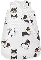 Vista 23 de vvfelixl Saco de dormir para bebé, diseño de dinosaurios, divertido y brillante, para bebés de 0 a 6 meses