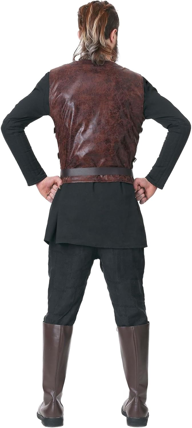 Adult Vikings Warrior Costume | Bjorn Ironside Outfit | Nordic Chief Battle Uniform | Renaissance Attire - Image 6