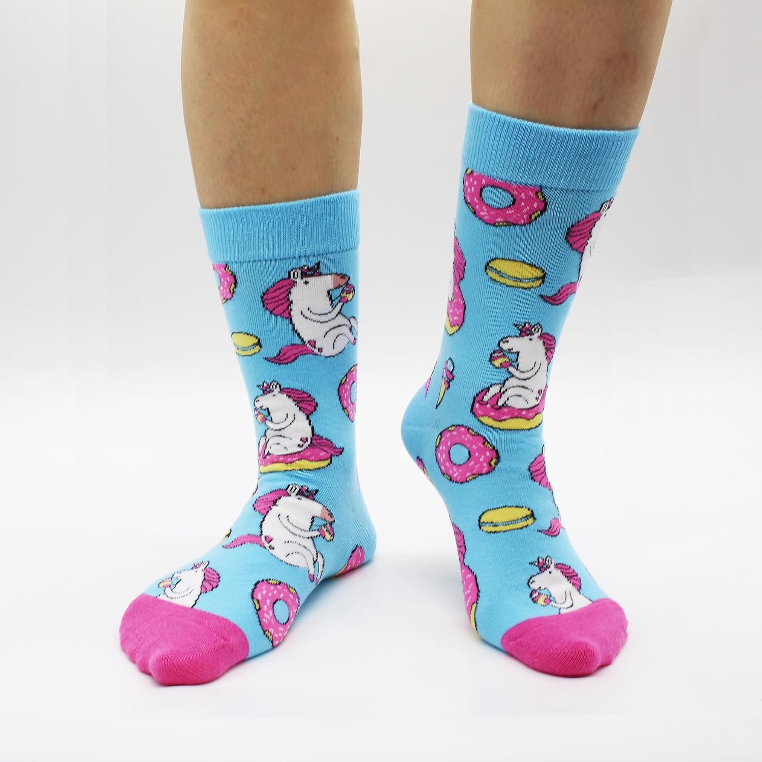GLCMXMART Fun Socks for Women, Novelty Funny Crazy Cool funky Socks, Food Animal Cute Gifts for Women Girl