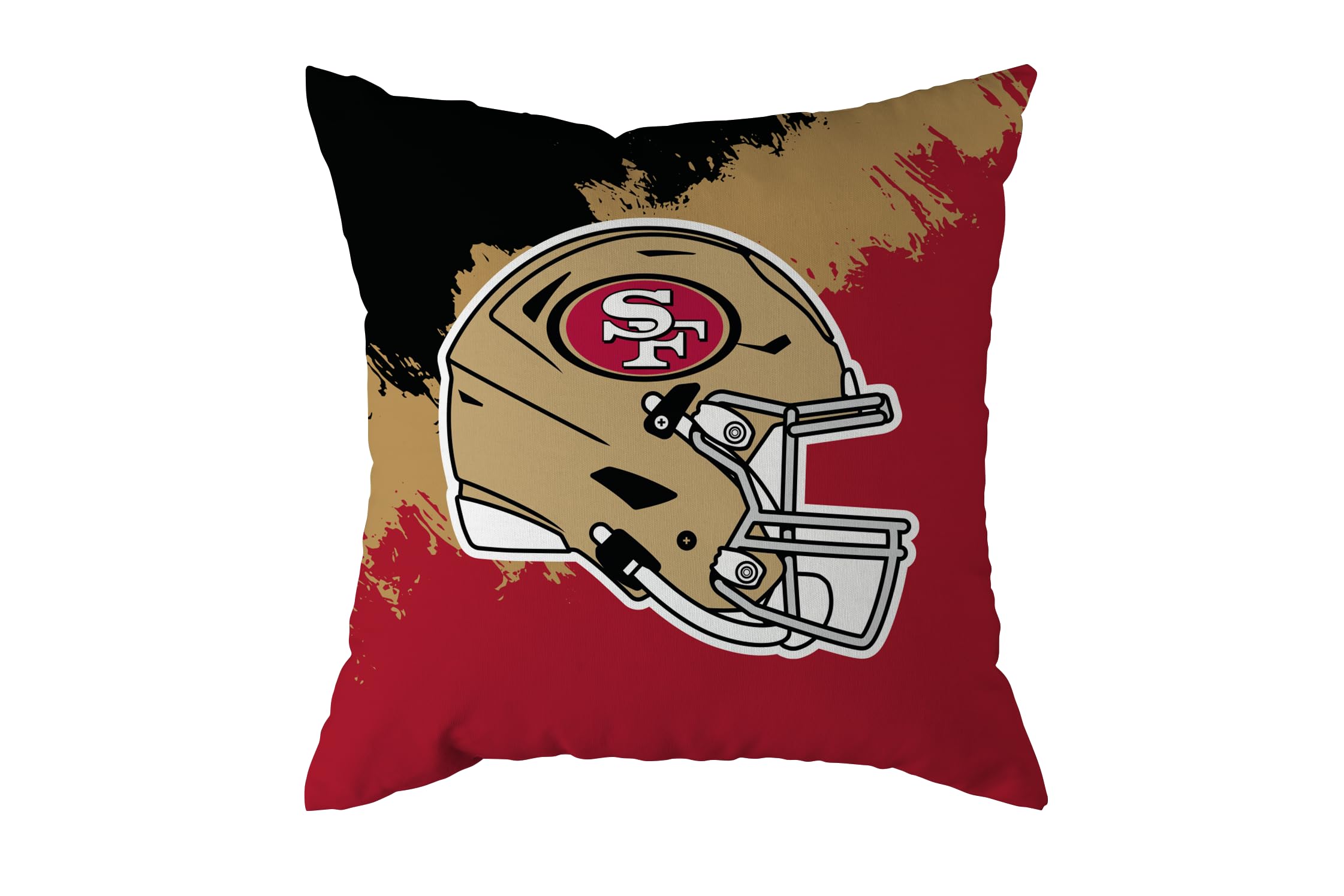 NFL Kissen San Francisco 49ers Football Cushion Brush Pillow Sofakissen 50x50cm
