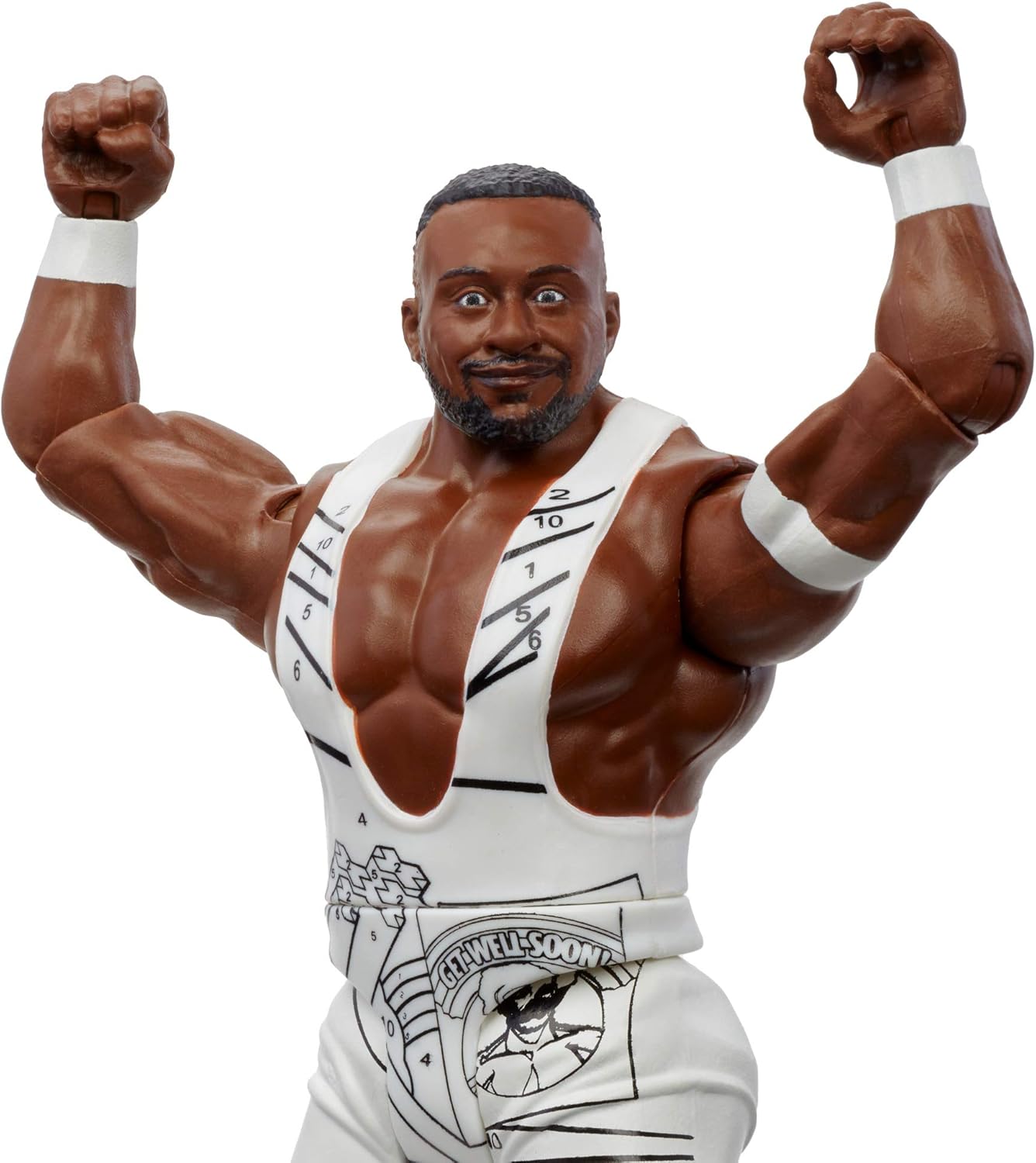 WWE Big E Action Figure Series 115 Action Figure Posable 6 in Collectible for Ages 6 Years Old and Up