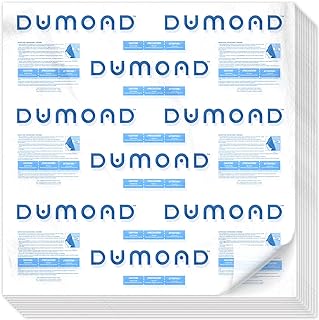 Dumond Laminated Paper - Keeps Dumond Paint Removers in Wet State - Extends Product Life & Speeds Removal - Traps Paint Chips, Flakes, & Debris - Easy Disposal - 10 Sheets (39”x39”/Sheet)